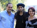 Idan Raichel cu Luciana Friedmann si Andrei Schwartz 