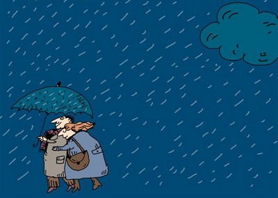 The first rainy week-end  -  by Anath Hanit