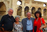 Agnes si Tibi Schatteles , Juli si Lajos Kakucs la Roma.
